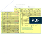 Cooling Load Calculation Sheet