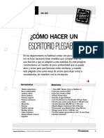 Mu-Is81 - Como Hacer Un Escritorio Plegable PDF