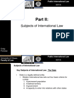 Subjects of International Law