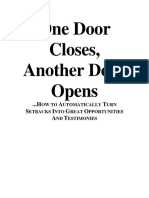 One Door Close-Another Door Opens PDF