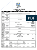 GMA-7 Program Schedule (Week 13)