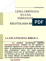 Escatologia Biblica