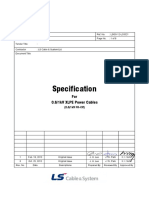 Cable Technical Specification PDF