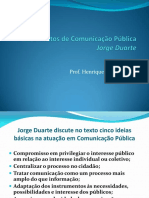 Instrumentos de Comunicação Pública