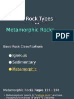 Metamorphic Rocks