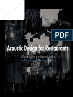 Knauf Ebook Acoustic Design For Restaurants