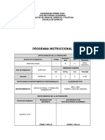 Programa Instruccional Electiva Medicina Legal