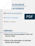 Ethics in Science