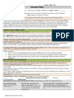 Lesson Plan: Curriculum Connections