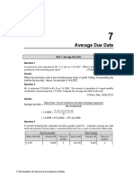 Acc Ch-7 Average Due Date Sa