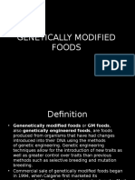 Genetically Modified Foods