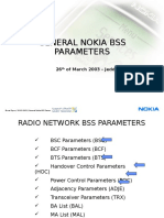 General Nokia BSS Parameters