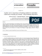 Another View To Importance of Teaching Methods in Curriculum: Collaborative Learning and Students' Critical Thinking Disposition