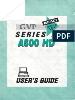 GVP Impact Series II A500 HD Users Guide