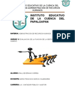 Unidad 5. Evaluacion de La Funcion de La Gestion Del Talento Humano