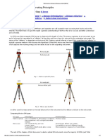 Electroninc Distance Measurement (EDM)