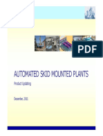 Automated Skid Mounted Plants