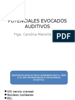  Potenciales Evocados Auditivos