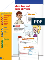 Volume and Surface Area of Prisms Chapter - 12