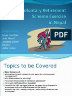 Voluntary Retirement Scheme in Nepal