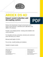 ARDEX DS 40 Datasheet