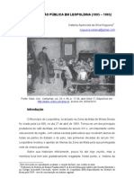 Instrução Pùblica em Leopoldina (1895 - 1905)