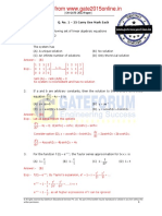 GATE 2012 Solved Paper