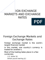 Topic 1 For Students Foreign Exchange Markets and Exchange Rates