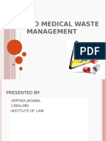 Biomedical Waste Management