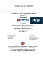 WorkingCapitalManagement Omaxe