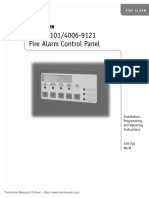 Simplex-4006-9101 Installation Programming Operation Manual Rev B