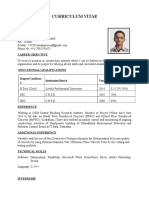 Umang Curriculum Vitae