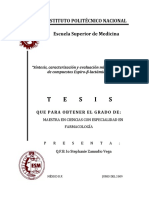 Síntesis, caracterización y aluación microbiológica ev de compuestos Espiro -β- lactámico