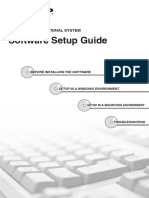 Software Setup Guide: Digital Multifunctional System