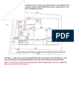 Note - Do Not Place Any Electrical Equipment (Like Fridge/Oven) and Fire Equipment (Like Gas Oven) in The SW Corner