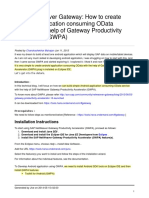 How To Create Android Application Consuming Odata Service With Help of Gateway Productivity Accelerator Gwpa PDF