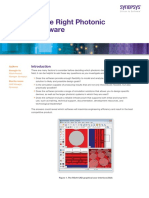 Choosing Right Photonic Design Software