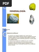 Mineralogía