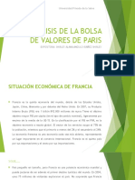 Analisis de La Bolsa de Valores de Paris