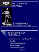 Infecciones en Ortopedia