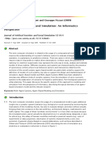 Agent Based Modeling and Simulation: An Informatics Agent Based Modeling and Simulation: An Informatics Perspective Perspective