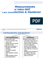 GSM Measurement For IRAT HO & Cell Reselection