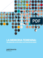 La Memoria Femenina - Mujeres en La Historia - Historia de Mujeres