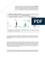 El Movimiento de Una Partícula