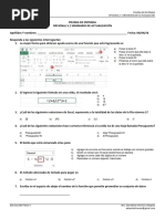 Examen de Entrada Excel