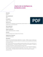 ICE NA Inventario de La Inteligencia Emocional de BarOn