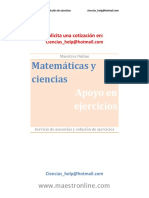 Matemáticas y Ciencias 3