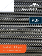 Product Catalogue For Steel Re-Bars