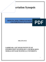 Hedging Risk Through Derivatives and Portfolio Management