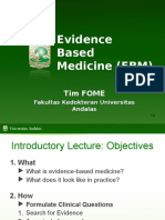 Evidence Based Medicine (EBM)